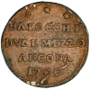 Papal States-Pius VI 2.5 Baiocchi 1796 Ancona