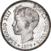 Kingdom of Spain 5 Pesetas Alphonse XIII 1899