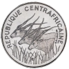 Centrafrique - Essai de 100 francs Antilopes - 1971