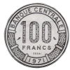 Centrafrique - Essai de 100 francs Antilopes - 1971