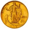 Coin: Italy Victor Emmanuel the Third 100 lire 1931 Rome