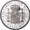 Kingdom of Spain 5 Pesetas Alphonse XIII 1897