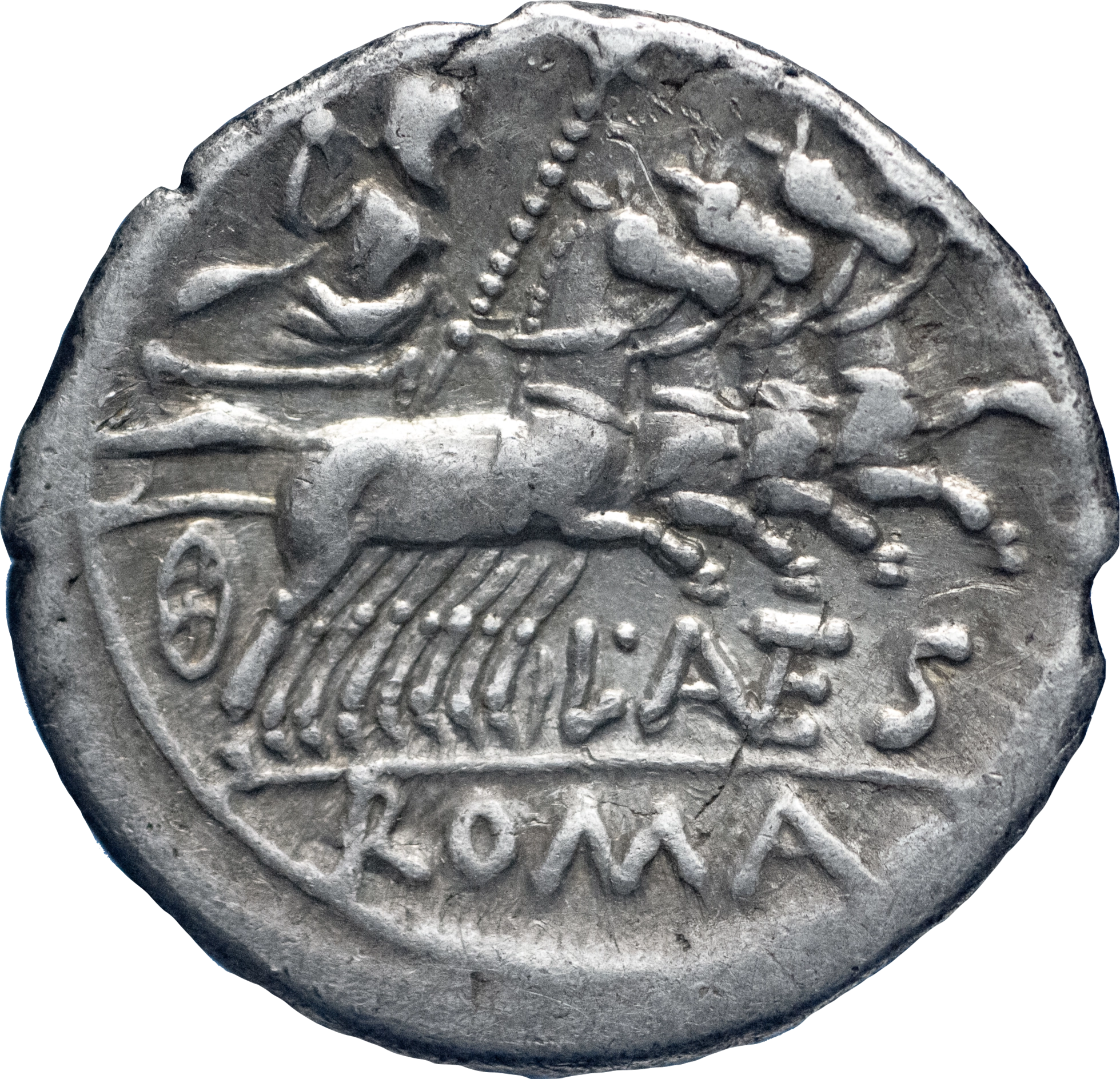 Roman Republic Antestius Denarius c. 136 BC, Rome