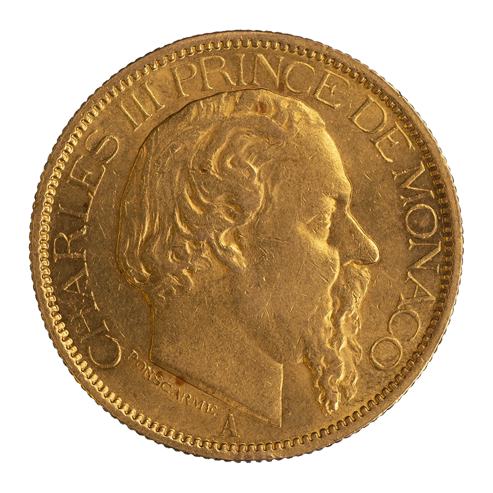 Monaco - 100 Francs Or Charles III 1882 Paris