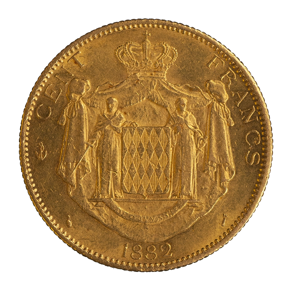 Monaco - 100 Francs Or Charles III 1882 Paris