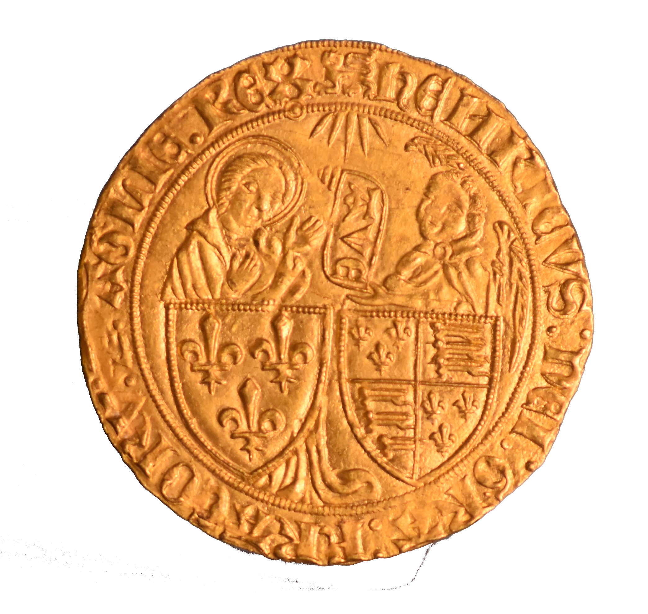 Golden salute Henry VI Rouen 1423